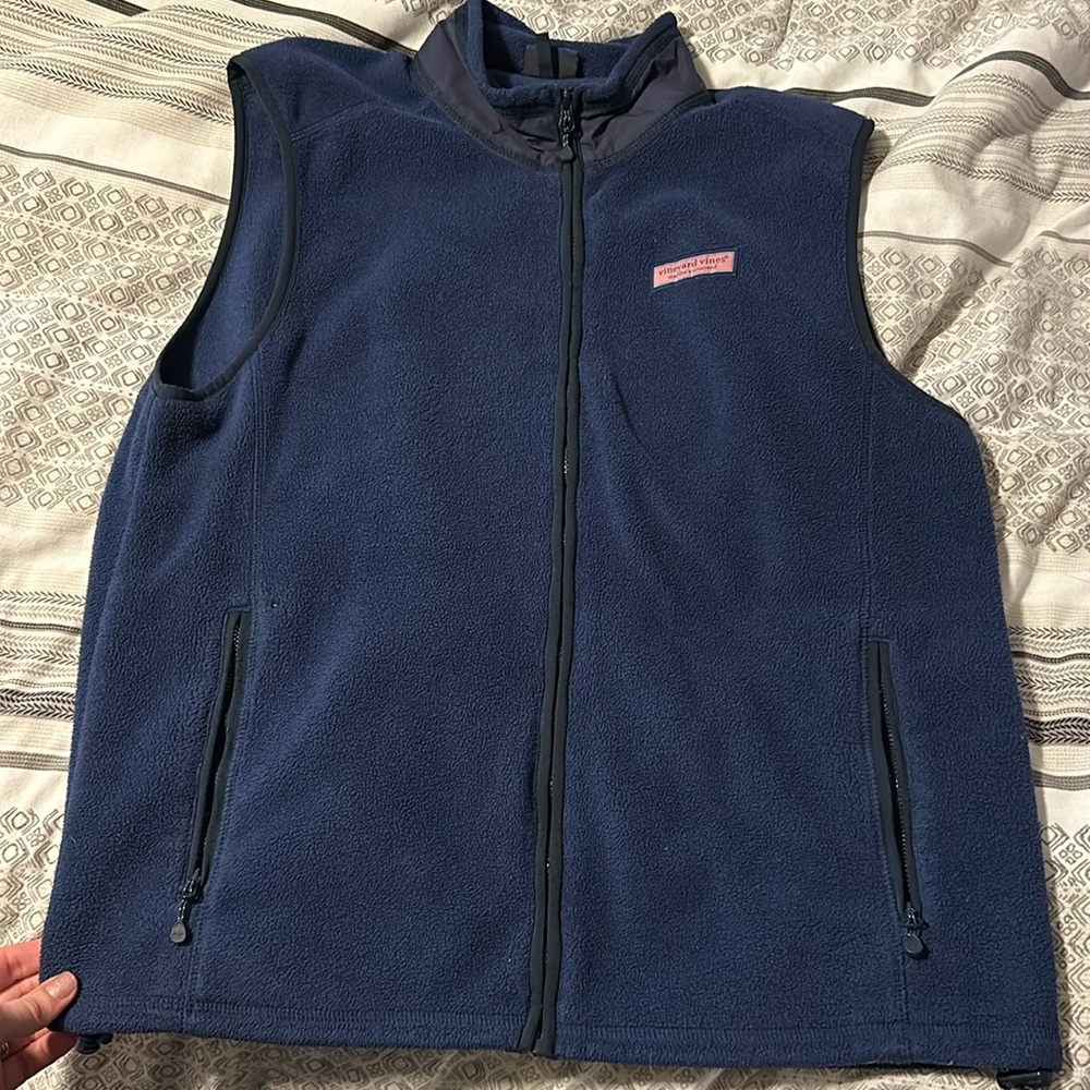 Mens Vineyard Vines Fleece Vest